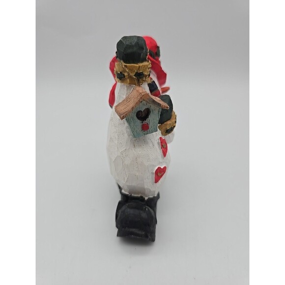 Snowman Vintage Artmark Jolly Snowman Figurine Winter Decore 1999 - Picture 5 of 11